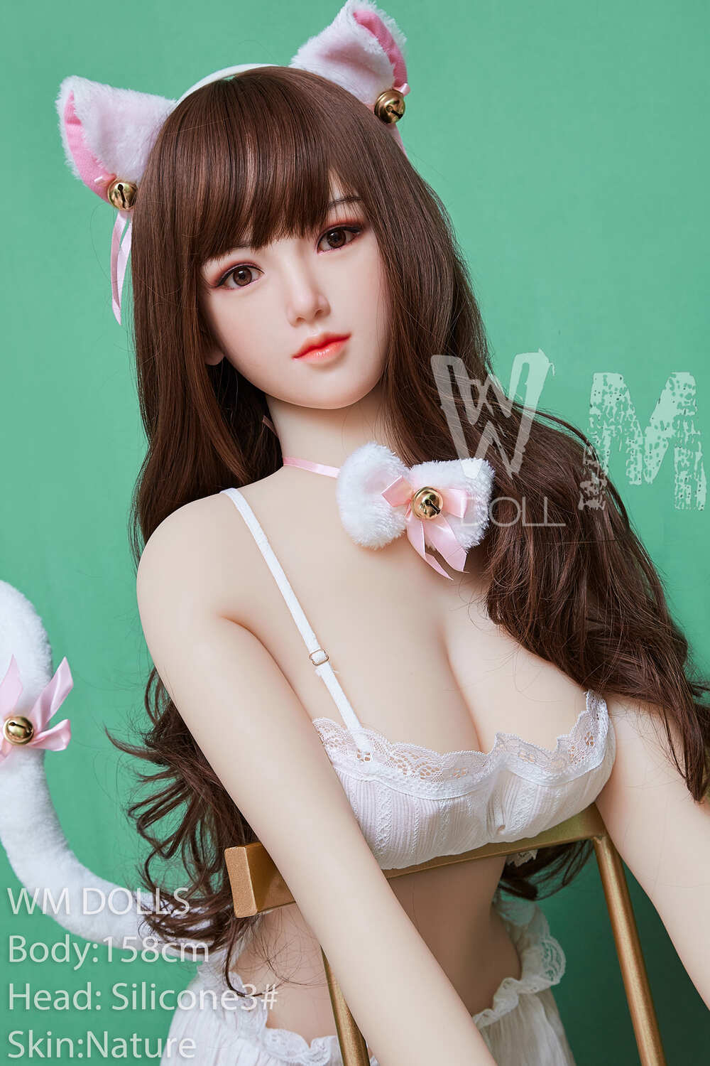 Cosplay Silicone Head Sex Doll Imelda – 158cm / 5ft2 D-Cup – Realistic Love Doll