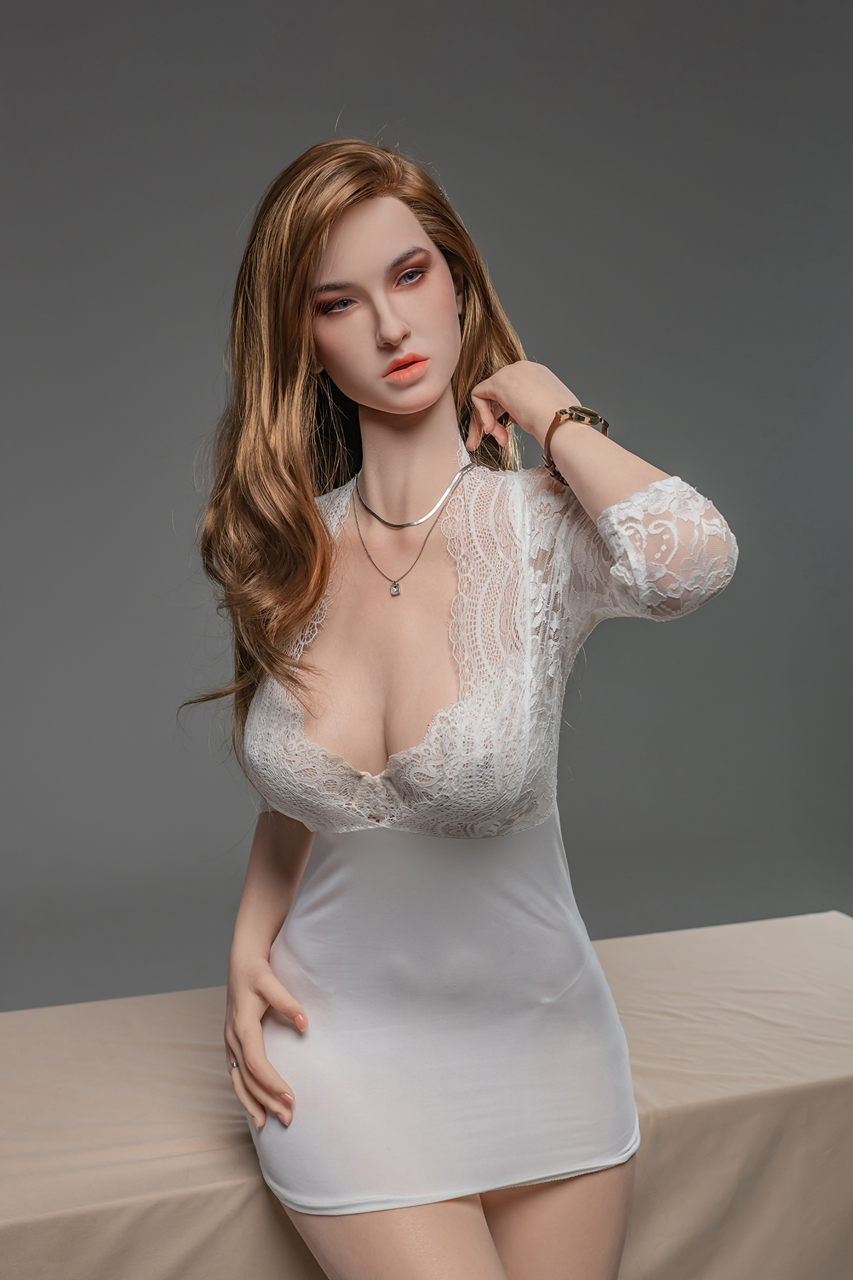 166CM Realistic Silicone Doll – Natural Beauty (Hailey)